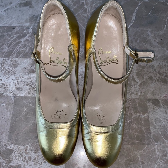 Red Bottom Authentic Louboutin Heel Ankle Strap - Picture 6 of 8